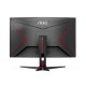 AOC  27" 1 ms 165Hz QHD  Curved Oyuncu  Monitörü   