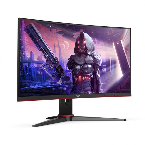 AOC  27" 1 ms 165Hz QHD  Curved Oyuncu  Monitörü   